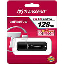 Transcend Jet Flash 700 128GB USB 3.0 - Sumo Computers